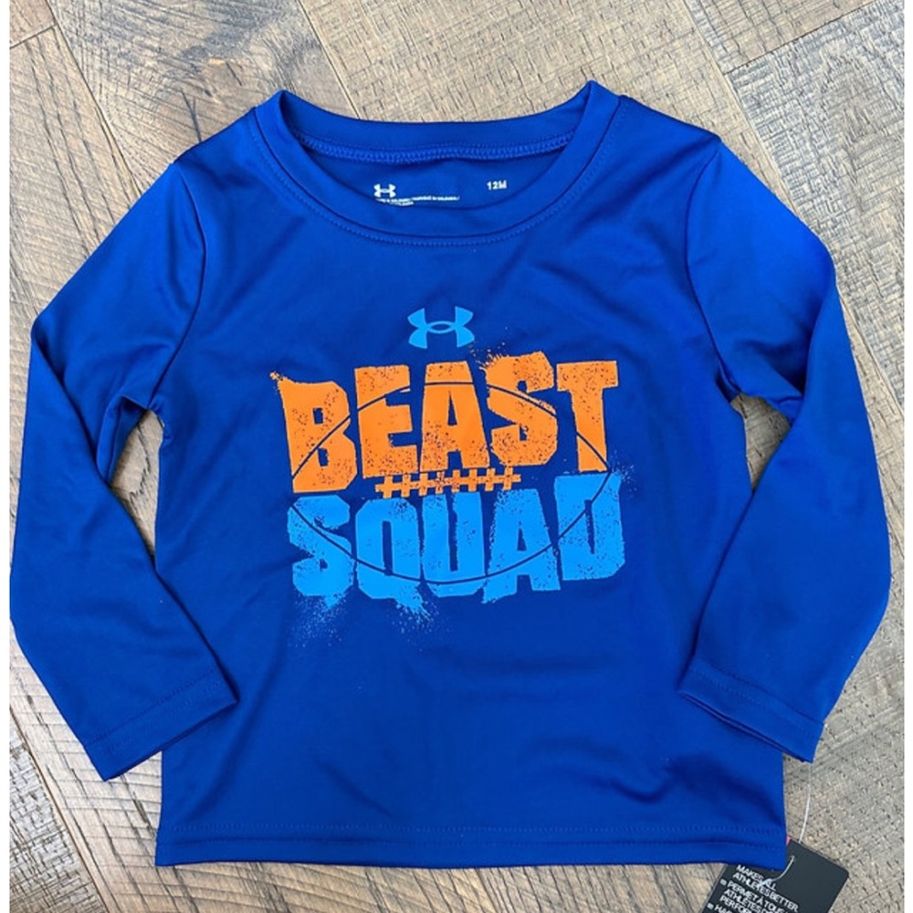 UA Baby Boy Long Sleeve Top (missing bottoms)
